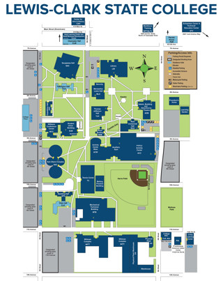 Campus Map & Directions - Visit | Lewis-Clark State